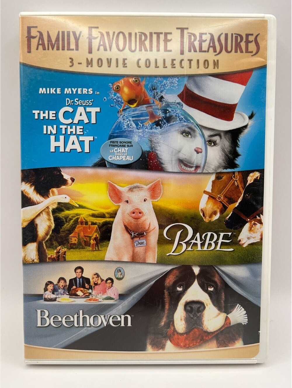 Family Favourite Treasures 3-Movie Collection DVD Mike Myers 2007 Children's
